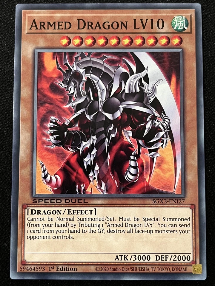 YUGIOH ARMED DRAGON DECK- LV- LEVEL UP- DRAGON THUINDER- WHITE VEIL- FLASH NM - Image 4 of 4