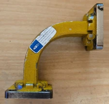 Systron Donner DBF-224 Waveguide 90-Deg Elbow Angle P-Band WR-62 12.4GHz - 18GHz