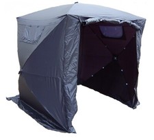 Eventzelt schwarz, Zelt schwarz, in 30 Sekunden aufgebaut