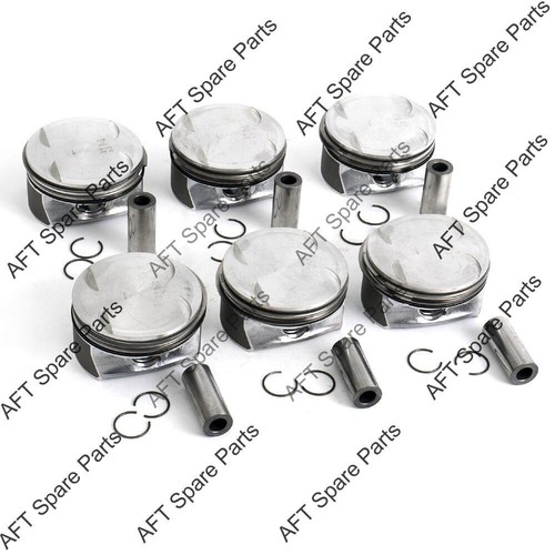 6PCS Piston Ring Set 92.9mm Fit MercedesBenz C350 E350 3.5L V6 4.7L V8 M272 M273 - Picture 2 of 2