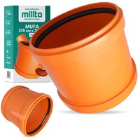 Millto™ Muffe Abwasserrohr 315 Mm Abwasserkanalisation Verbindung Anschluss