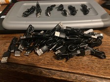 Wholesale Lot USB CABLE CHARGER CONVERTER Adapter Charger AS SEEN 28 PCS MIXED 6