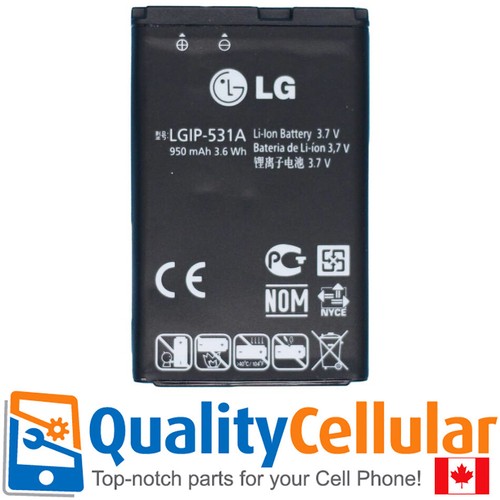 Original LG LGIP531A 950 mAh Battery for KU250 KG280 KV230 KV380 UN170