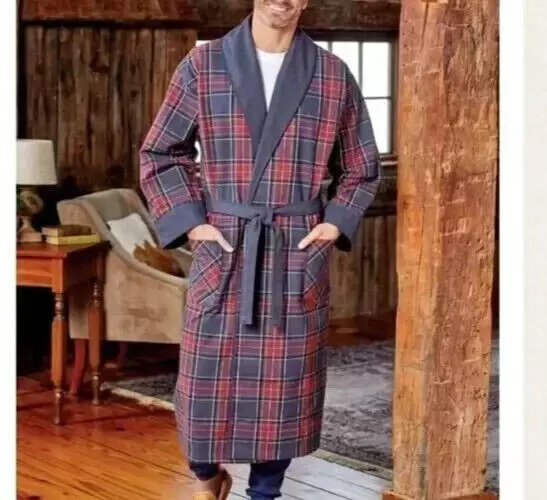 Womens Portuguese Flannel Robe  Triple-Brushed Flannel Bathrobe