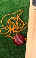 Knocking home practice leather ball rope practice