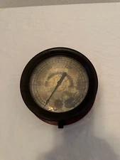 Large Antique Crosby Steam Gage & Valve Co. 200 PSI Patented Aug 28, 1906