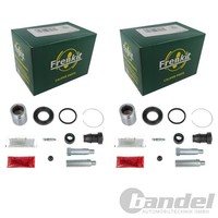 2X Frenkit Reparatursatz Bremssattel Hinten Passend FüR Toyota Prius