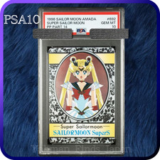 PSA 10 SUPER SAILOR MOON AMADA PP Part 14 Carddass 692 Japanese 1996