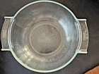 Vintage Pyrex 454 Clear Cinderella Mixing Bowl 4 Quart Large Tab Handles