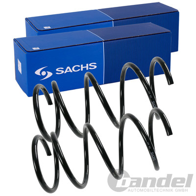 2x SACHS FAHRWERKSFEDER VORDERACHSE passend für MITSUBISHI OUTLANDER II (CW_W)