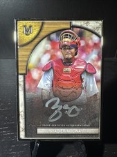 2025 Topps Museum Collection - Yadier Molina Silver Framed Auto #FMA-YM /15