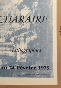 Georges CHARAIRE — Affiche originale d'exposition, Cap 3000, Saint-Laurent-du-Var — vue 6 sur 6