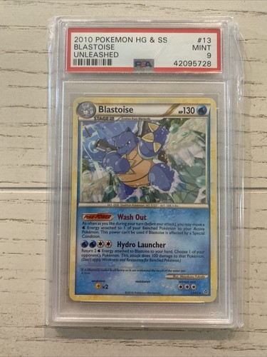 Blastoise graded PSA 9 for sale on eBay