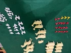 Vintage Marx Farm Play Set Prize Livestock Animals Horse, Bull, Cow, Pig & Ram