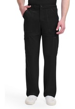 Black Dickies Scrubs Dynamix Mens Zip Fly Cargo Pant DK110 BLK