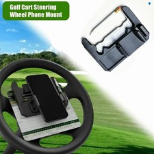 Golf Cart Steering Wheel Cell Phone Mount Flip Up Phone Holder For Golf Cart