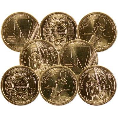 2020 P&D American Innovation Dollar 8 Coin Set Uncirculated