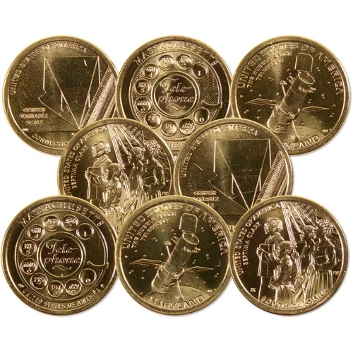 2020 P&D American Innovation Dollar 8 Coin Set Uncirculated