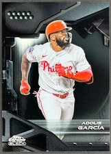 Adolis García 2026 Topps Chrome Black #163 Philadelphia Phillies