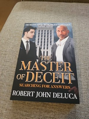 Master of Deceit Paperback by Robert John DeLuca LN 2020 Signed 