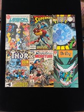 DC Comics Lot of 7 Superman ,  Legion Of Doom, Krypton, Dr.Faye Comics, 