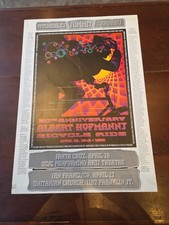 50th Psychedelics Cannabis Summit 1993 Albert Hofmann Bicycle Ride Poster Lsd