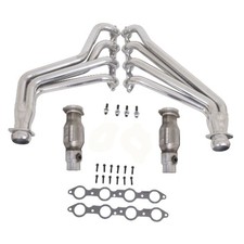 Fits 2010-2015 Camaro 6.2l 1-34 Long Tube Headers Whigh Flow Converters-40210