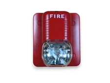 System Sensor S1224MC Fire Alarm Strobe Wall Red