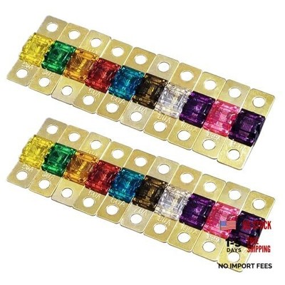 20Pcs High Current Link Fuses Replacement Compatible with Auto Midi Fuse
