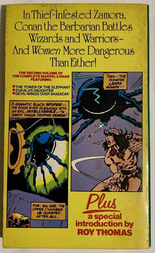 Conan The Barbarian #2 & #3 Stan Lee Marvel Comics Vintage Ace Tempo Paperbacks - Image 4 of 4