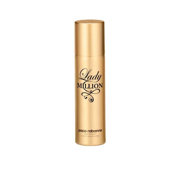 Paco Rabanne Donna Ambra/Bianco/Oro Deodorante Lady Million - 150 Ml - Immagine 2
