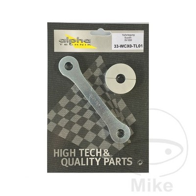 ALPHA TECHNIK Homologated rear suspension lowering kit