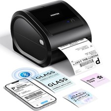 Phomemo 4x6 Etikettendrucker Bluetooth/USB Versand Etikett Thermodrucker für DHL