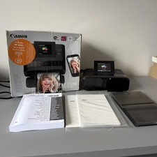 Canon Selphy CP1200 Photo Printer WiFi Bluetooth Black Bundle