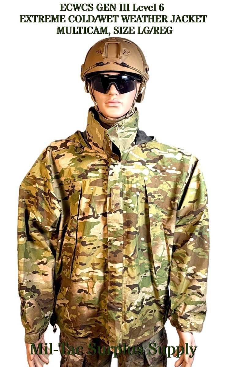 ECWCS GEN III Level 6 EXTREME COLD/WET WEATHER JACKET, MULTICAM