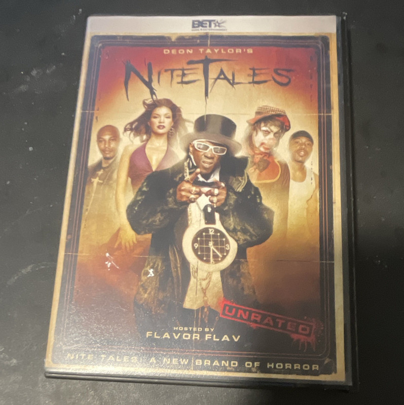 Deon Taylor Nite Tales DVD Flavor Flav Horror NR Unrated 99 min Letterbox