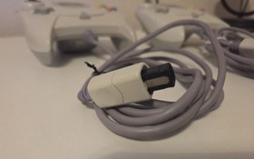 Lot Of 2 Genuine Sega Dreamcast Controllers. HKT-7700 White. Cleaned And Tested