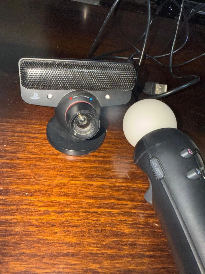 Kit Sony PS3 Move: 2 Motion Controller + Telecamera Eye Camera - Adatto PS4 VR - Bild 2 von 4