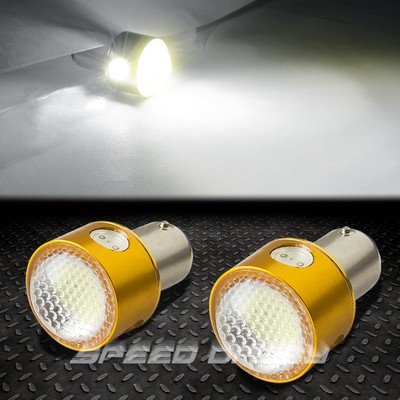 2 X 1157 5W CREE Q5+5050 WHITE LED TURN/TAIL/BRAKE/STOP 12V PROJECTOR LIGHT BULB