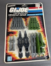 Vintage GI Joe Hasbro 1986 Vehicle Gear Accessory Pack  1 SEALED