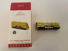 NEW Hallmark Keepsake Ornament Lionel Train 671 S-2 Turbine Steam Locomotive