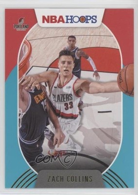 2020-21 Panini NBA Hoops Teal 43/70 Zach Collins #3 2zu
