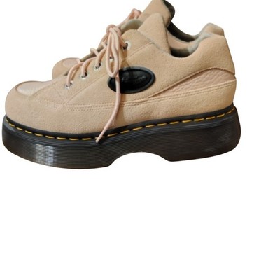 Dr. Martens Buzz 51 Boots   Powder Pink   Size 7   Milled Nappa Leather