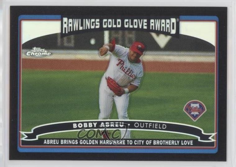 2006 Topps Chrome Black Refractor 440/549 Bobby Abreu #269 h8k