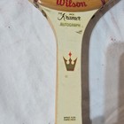 Wilson Jack Kramer Autograph Tennis Racquet 4 1/2" Grip w/ Cover Made in USA — photo 2