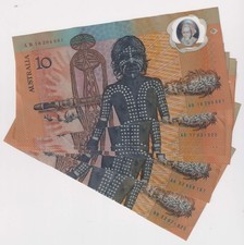 1988 $10 Note Bicentennial 2nd issue Johnston/Fraser R310B Great Condition