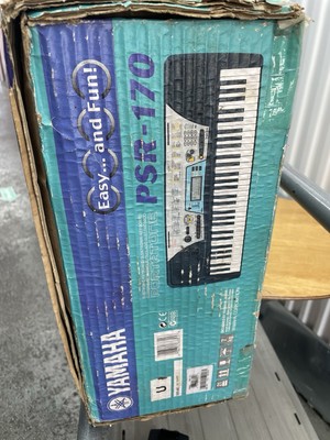 Yamaha Psr-170 Portatone 61 Key Full Size Portable Keyboard for