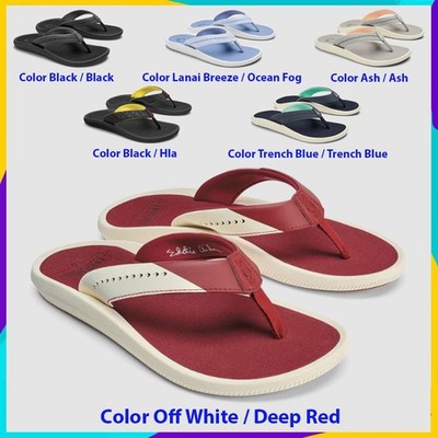   OLUKAI Ulele Women's Beach Sandals, Water-Resistant Flip-Flops, Arch Support