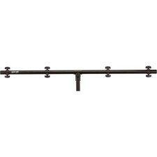 QuikLok S/191-1 Barra a T per Supporto Luci in Alluminio Nero mt 1