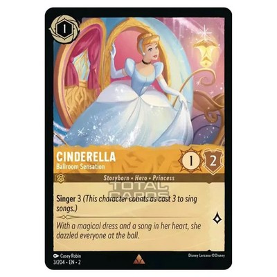 Lorcana Rise of the Floodborn Cinderella Ballroom Sensation (selten) 003/204